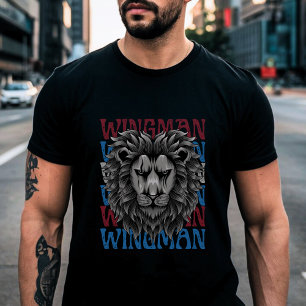 T-shirt Wingman Vintage - Déclaration de frère drôle