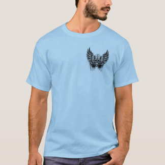 T-shirt Wings and Skull