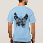 T-shirt Wings and Skull (Dos)