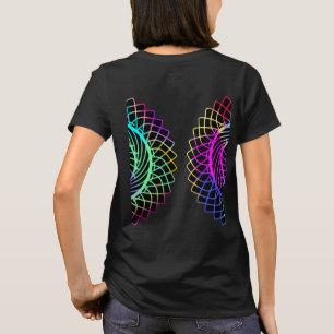 T-shirt Wings Mandala Foi colorée Esprit Galaxy Amusants