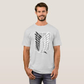 T-shirt Wings of Freedom — Survey Corps Emblem Tee (Devant entier)