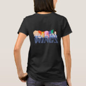 T-shirt Wingz Academy Crest & Wingz caractères (Dos)