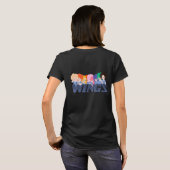 T-shirt Wingz Academy Crest & Wingz caractères (Dos entier)