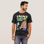 T-shirt Winner Winner Mullet Dinner Party In The Back 1 (Devant entier)