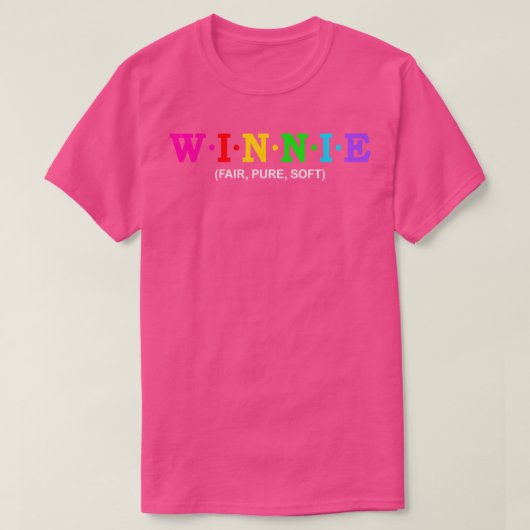 T-shirt Winnie Fair Pure Soft 1 (Design devant)