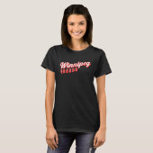 T-shirt Winnipeg Canada (Devant entier)