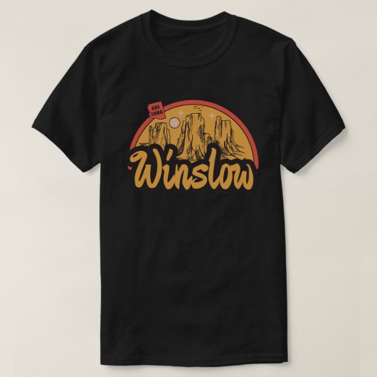 T-shirt Winslow, Arizona (Design devant)