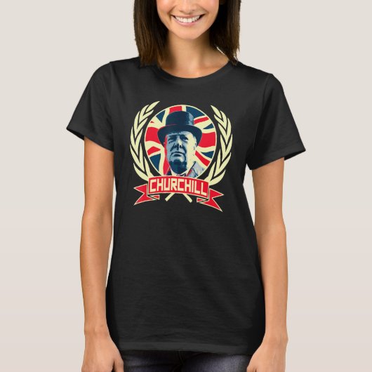T-shirt Winston Churchill (Devant)
