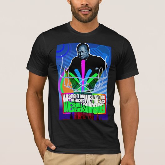 T-shirt Winston Churchill (Devant)