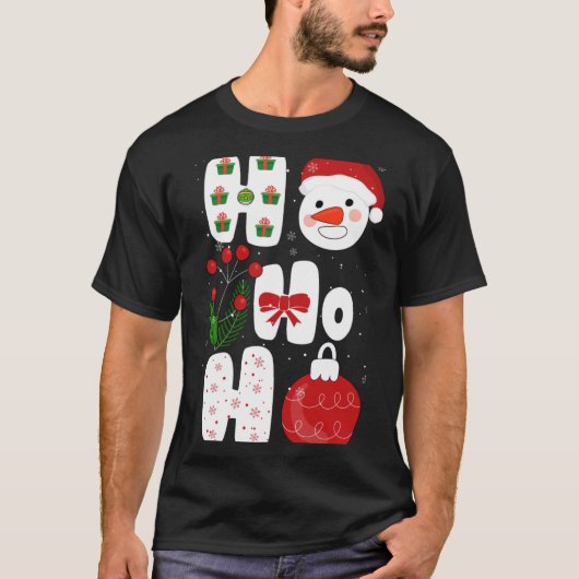 T-shirt Winter Magic Design Retro Winter Christmas Vector  (Devant)