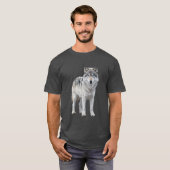 T-shirt Winter wolf (Devant entier)