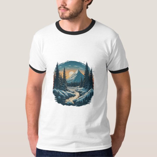 T-shirt Winter Wonderland (Devant)