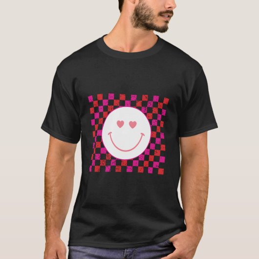 T-shirt WinterSmiley Face Love (Devant)