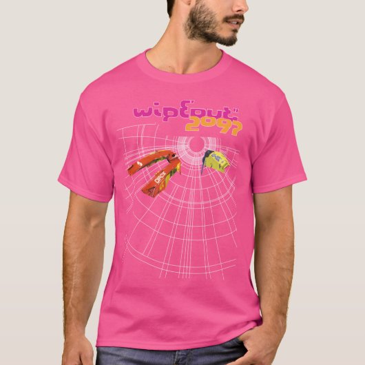 T-shirt Wipeout 2097 - Couverture de jeu (Devant)