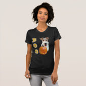 T-shirt Wire Fox Terrier Boo (Devant entier)