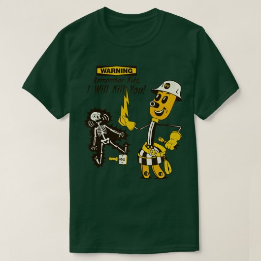 T-shirt Wiredhand Vous Tuera (Design devant)
