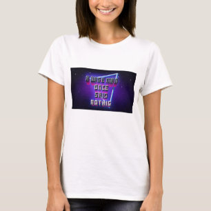 T-SHIRT WISE MAN NE DIT RIEN