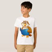 T-Shirt Wise Old Owl (Devant entier)