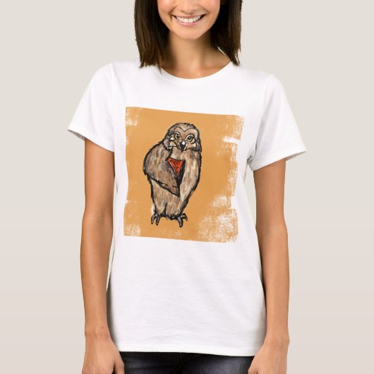 T-shirt Wise Owl (Devant)