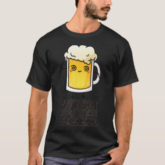 T-shirt Wish you were beer (23) 