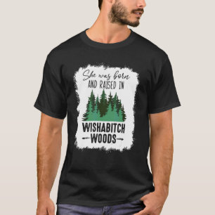 T-shirt Wishabitch Woods Design Camping Randonnée Citation