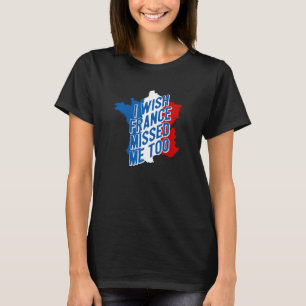 T-shirt Wished France Misseler Me Voyageur Paris Explorati