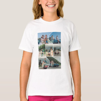 T-Shirt wit minimalistische esthetische foto's col