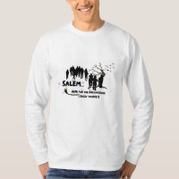 Witch Broom Shirt Visit Salem Basic Tourist