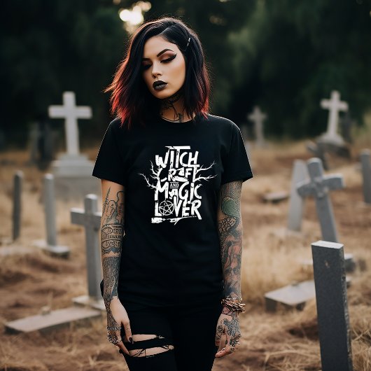 T-shirt Witch Craft and Magic Lover Design