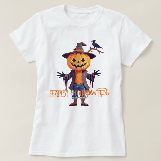 T-shirt Witch on Broomstick (Design devant)
