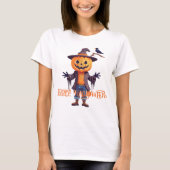 T-shirt Witch on Broomstick (Devant)