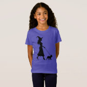 T-Shirt Witch Walking Frenchie (Devant entier)