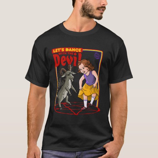 T-shirt Witchcraft Dansons Avec Le Diable Satanic Baph (Devant)