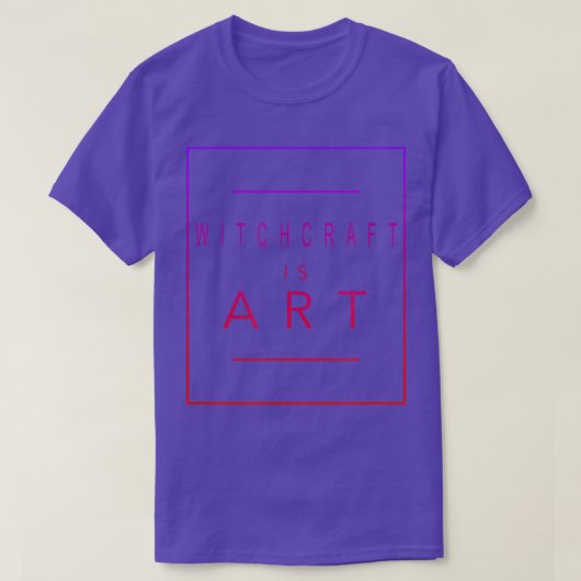 T-shirt Witchcraft Est Art Witch Hobby Esthétique  (Design devant)