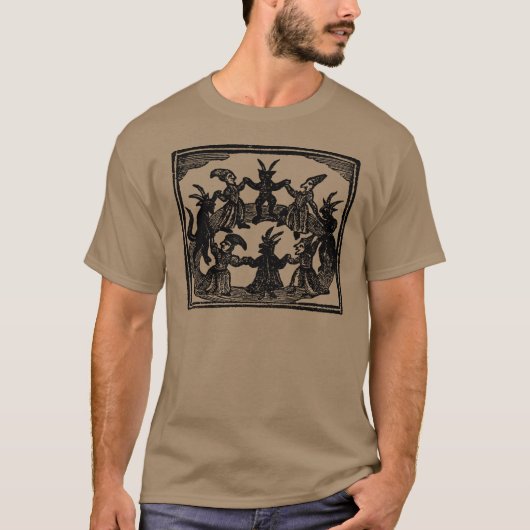 T-shirt Witches Circle Dance (Devant)