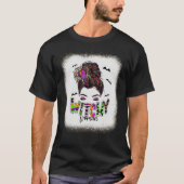 T-shirt Witchoman Boy Girl Party Horreur d'horreur Leopard (Devant)