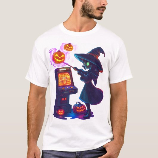 T-shirt Witch's Arcade Night (Devant)
