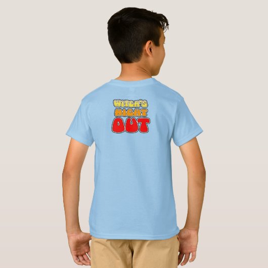 T-shirt Witchs Night Out  (Dos entier)