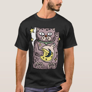 T-shirt Witchy Chat cadeau