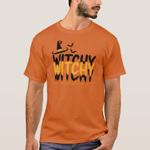 T-shirt Witchy Mama sorcière Casquette Halloween Thème