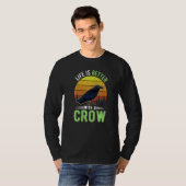 T-shirt with a Crow Raven (Devant entier)