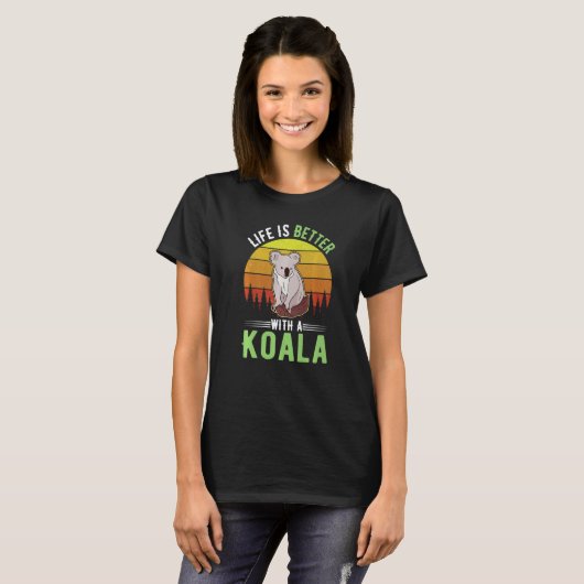 T-shirt with a Koala 1 (Devant entier)