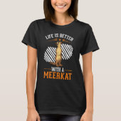 T-shirt with a Meerkat (Devant)