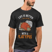 T-shirt with a Platypus (Devant)