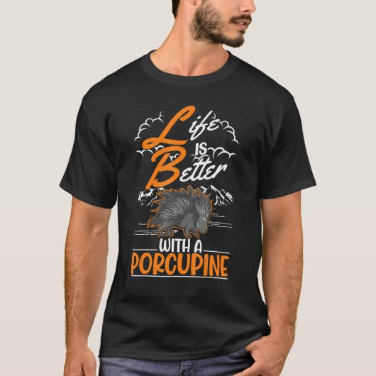 T-shirt with a Porcupine (Devant)