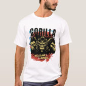 T-shirt with a strong gorilla design (Devant)
