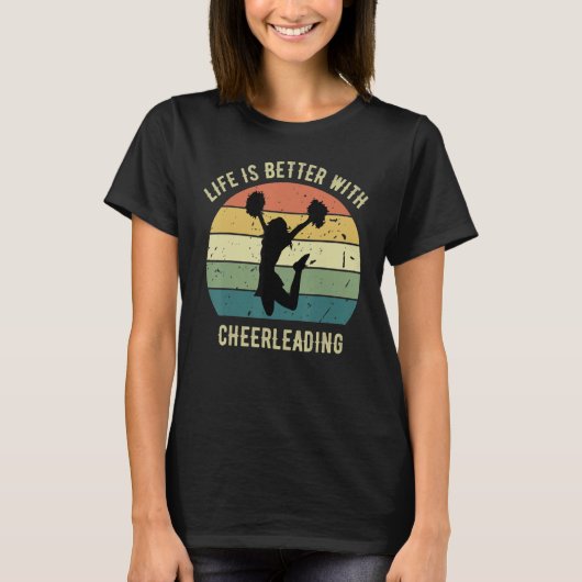 T-shirt With Cheerleading (Devant)