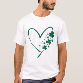 T-shirt With Love & Luck - Saint Patrick’s Day Special (Devant)