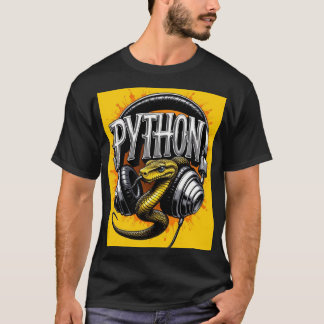 T-shirt with snake