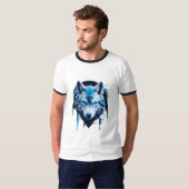 T-shirt with Wolf Design (Devant entier)